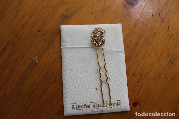 Joaillerie: AGUJA DORADA PARA NOVIA O MADRINA MARCA LUCHI CABRERA SEVILLA
