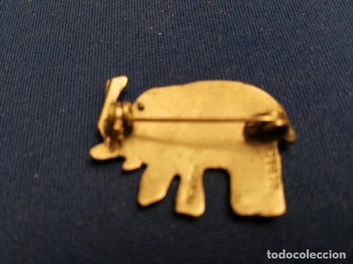 Joyeria: BROCHE - ALFILER ELEFANTE ESMALTE MEXICO - Foto 3