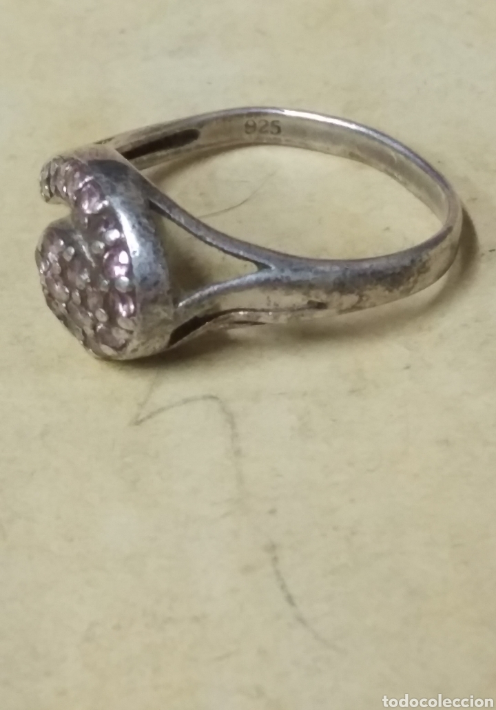 Bague Vintage Argent 925 - Taille 59 - Design Années 80/90 - Anneau Rétro