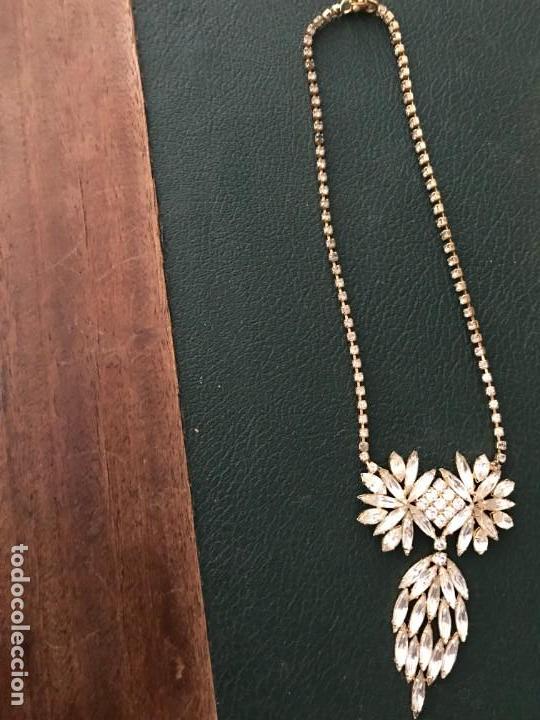 Joaillerie: 2 COLLARES BISUTERIA FINA A&Ntilde;OS 80, CHAPADO EN ORO BUENO