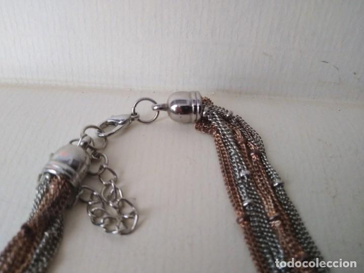 Joyeria: Collar y pulsera de metal - Foto 4