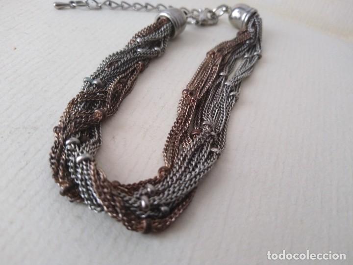 Joyeria: Collar y pulsera de metal - Foto 7