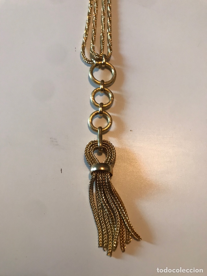 Joyeria: ANTIGUO COLLAR DE DAMA CHAPA EN ORO - Foto 2