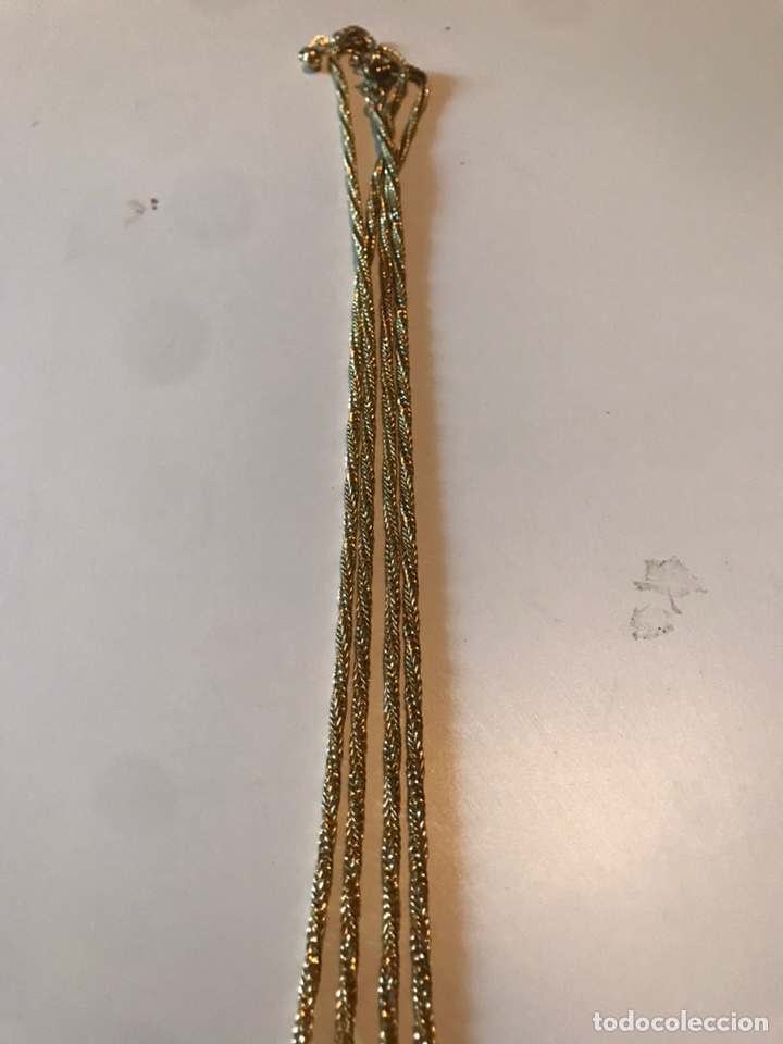 Joyeria: ANTIGUO COLLAR DE DAMA CHAPA EN ORO - Foto 3