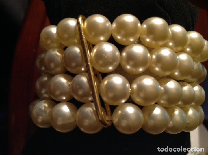 Joyeria: Pulsera de cuatro filas de perlas - Foto 1