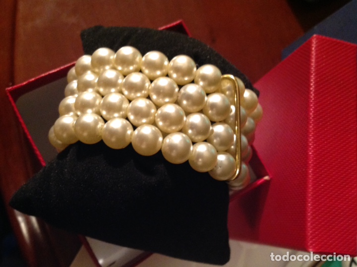 Joyeria: Pulsera de cuatro filas de perlas - Foto 2