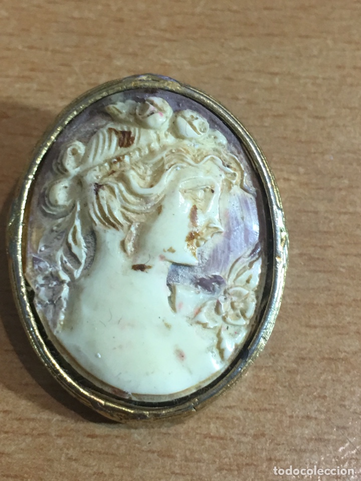 Joyeria: Antiguo camafeo chapado - Foto 4