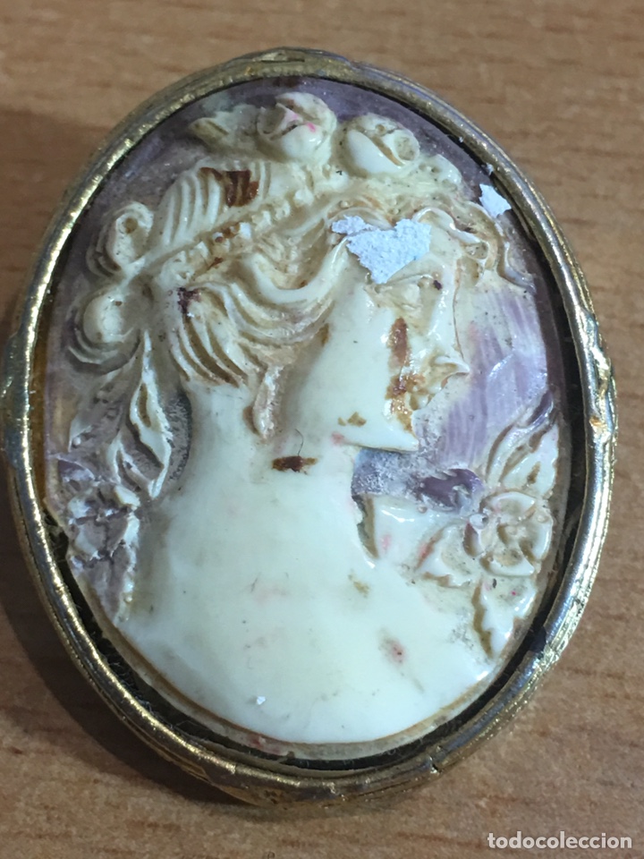 Joyeria: Antiguo camafeo chapado - Foto 5