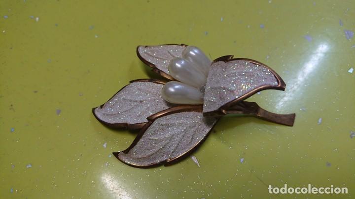 Gioielleria: BROCHE FLOR BISUTERIA VINTAGE