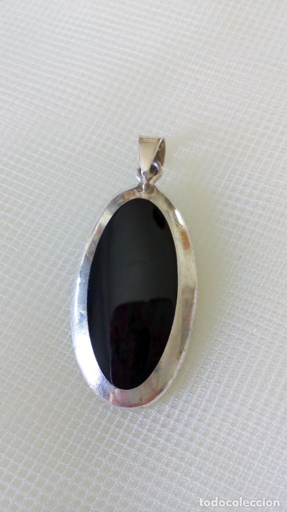 Joyeria: Elegante colgante de plata y &oacute;nix - Foto 1