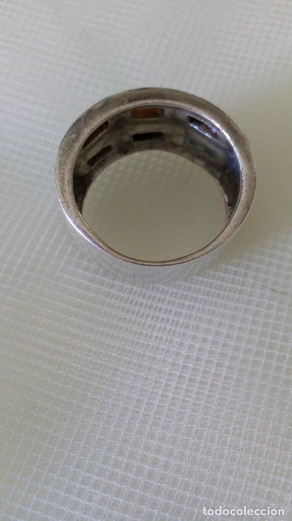 Joyeria: Anillo de plata con incrustaciones de n&aacute;car - Foto 7