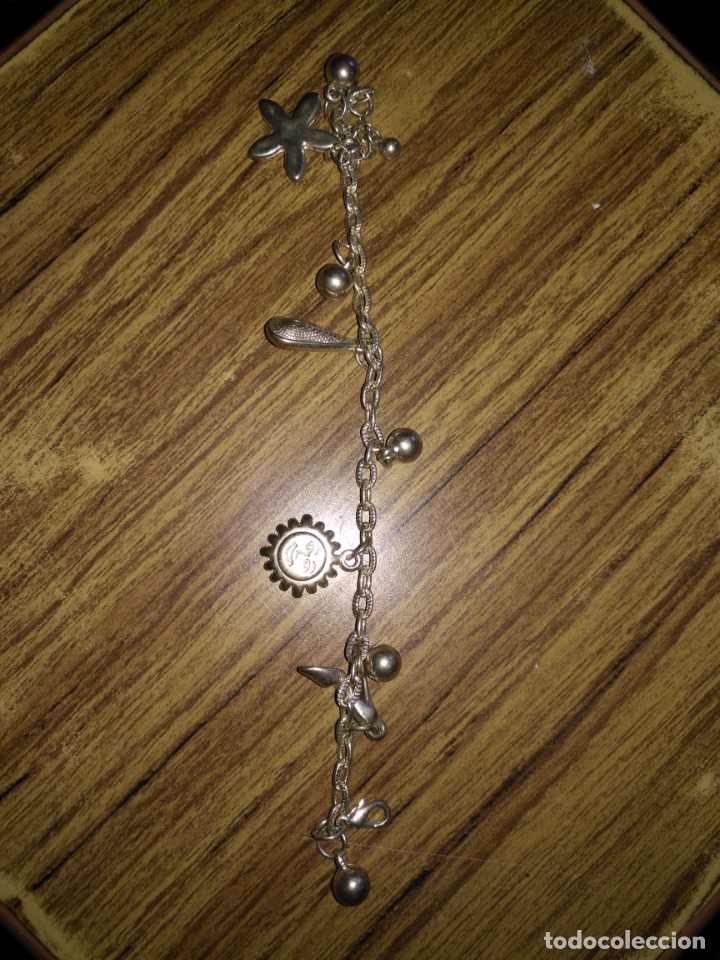 Joyeria: pulsera plateada de la suerte - Foto 3