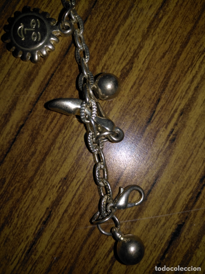 Joyeria: pulsera plateada de la suerte - Foto 5