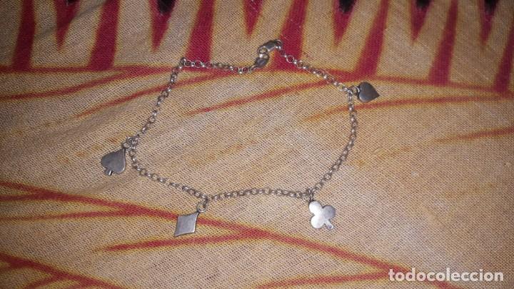 Joyeria: Tobillera logos poker
