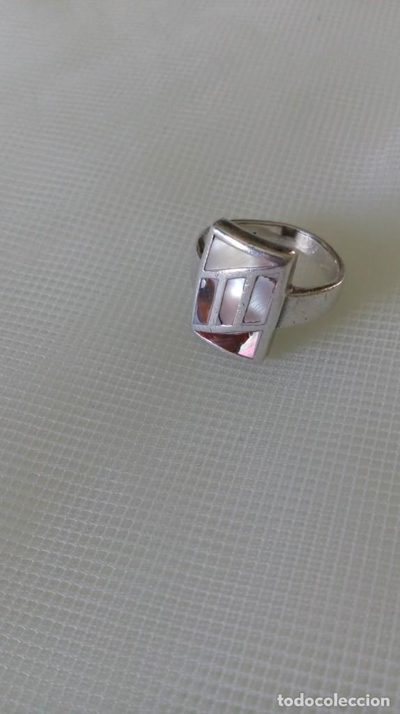 Joyeria: Anillo plata y n&aacute;car - Foto 4