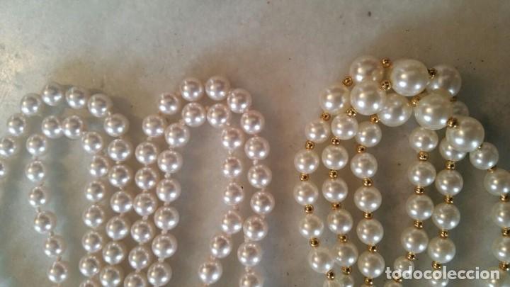 Joyeria: 2 COLLARES DE PERLAS DE IMITACION. - Foto 2