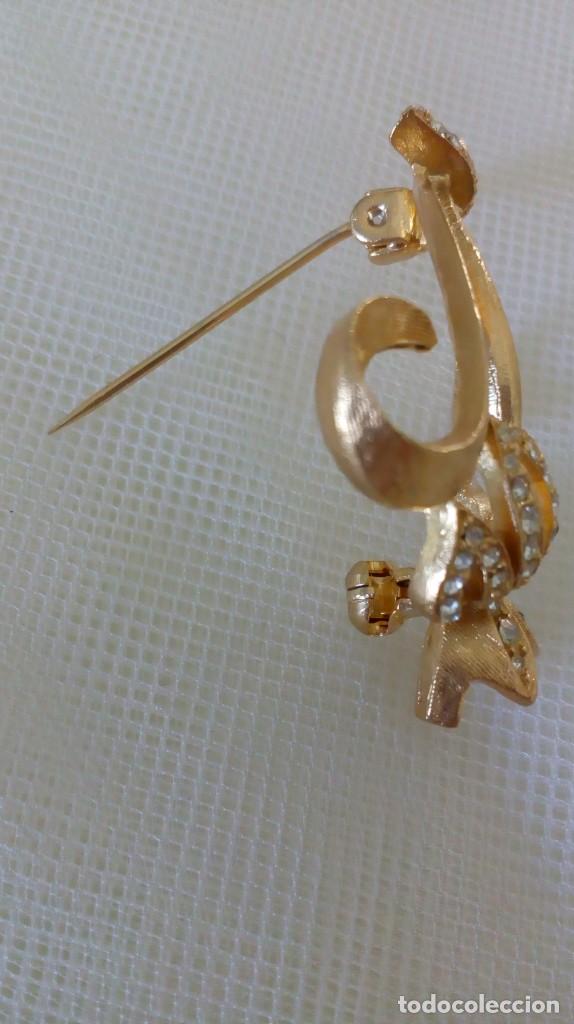 Joyeria: Broche dorado forma de flor - Foto 4
