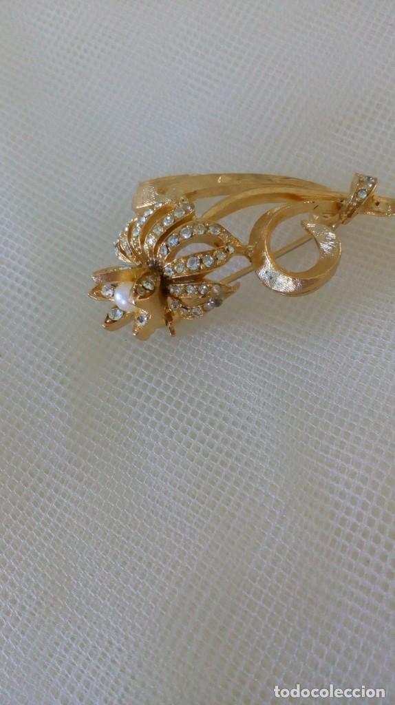 Joyeria: Broche dorado forma de flor - Foto 6