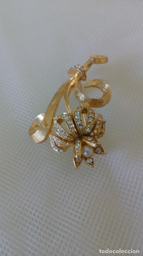 Joyeria: Broche dorado forma de flor - Foto 7