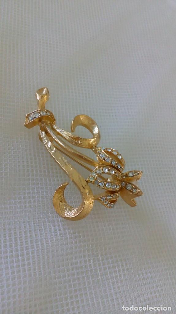 Joyeria: Broche dorado forma de flor - Foto 8