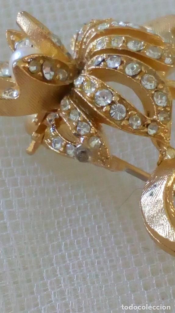 Joyeria: Broche dorado forma de flor - Foto 11