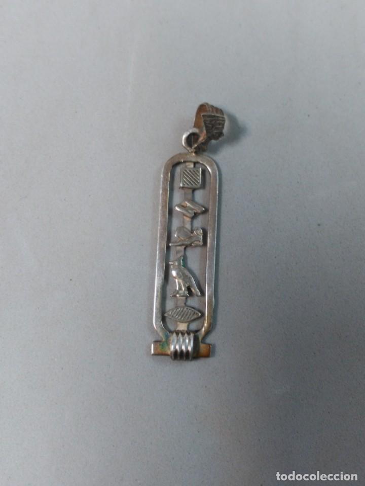 Joyeria: COLGANTE EGIPCIO, DE PLATA - Foto 4