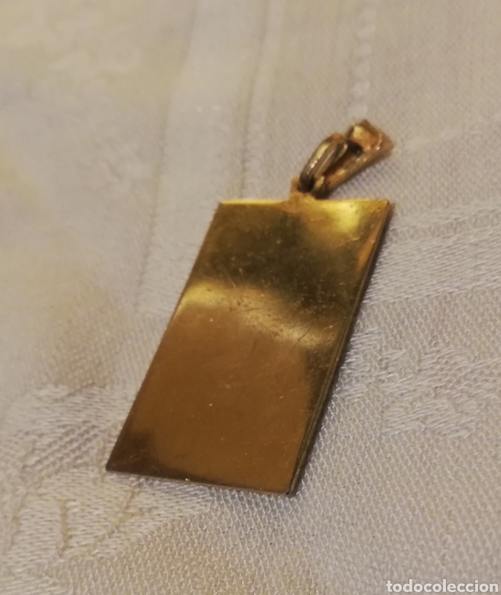 Joyeria: Medalla dorada pintada - Foto 2