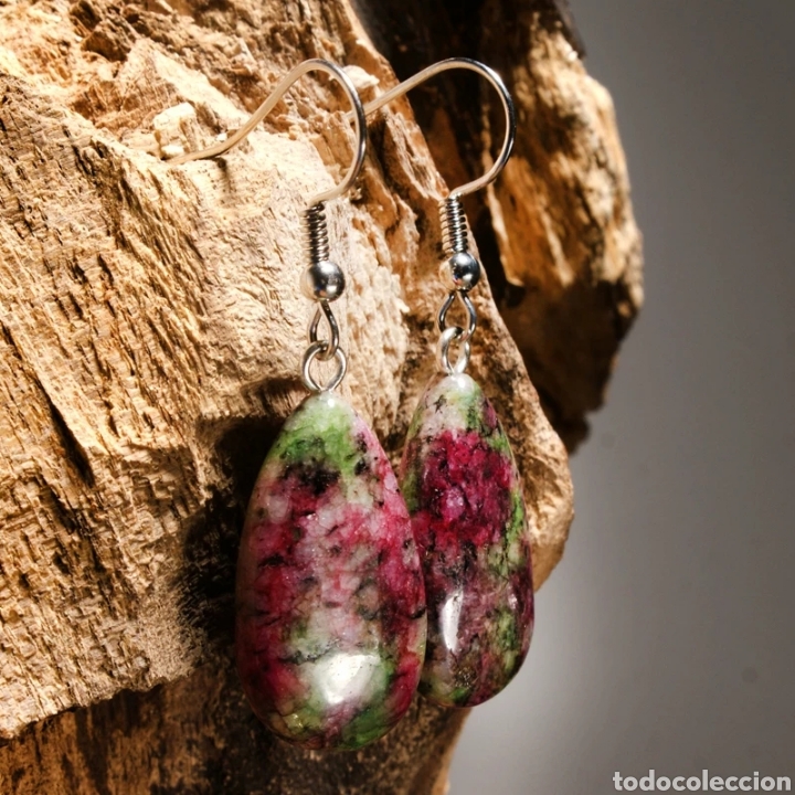 Joyeria: Pendientes piedra natural ENV&Iacute;O GRATIS!!