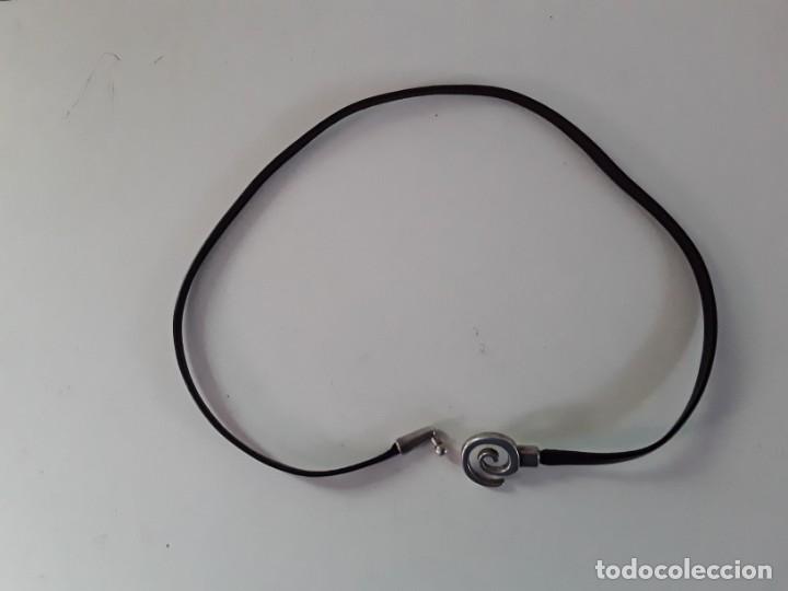 Joyeria: Collar de metal y cuero - Foto 10