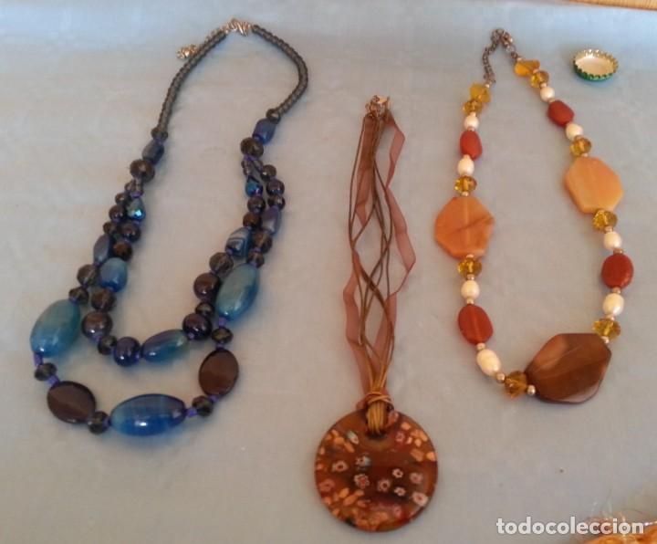 Joaillerie: Collares vintage. Lote de 3 piezas diferentes.