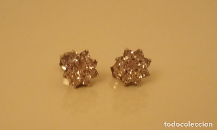 Joyeria: Pendientes de plata y circonitas - Foto 1