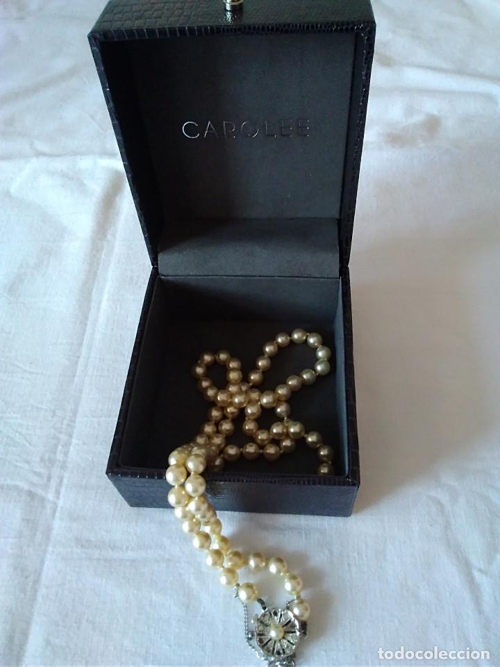 Joyeria: 24-PRECIOSO COLLAR PERLA, BROCHE DE PLATA - Foto 2