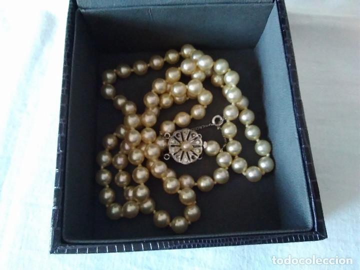 Joyeria: 24-PRECIOSO COLLAR PERLA, BROCHE DE PLATA - Foto 5