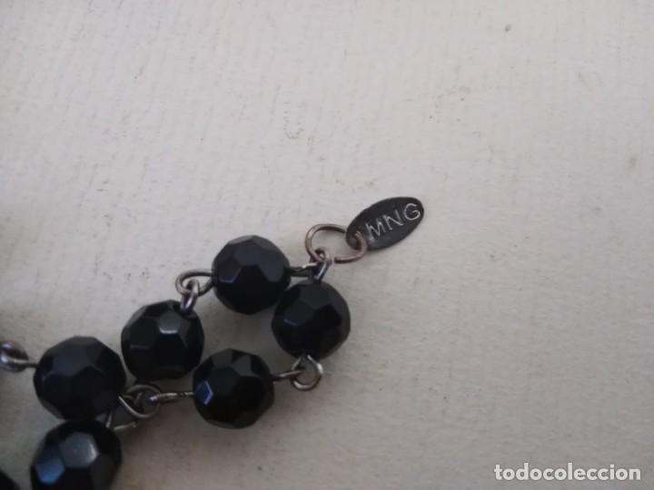 Joyeria: Collar piedras negras facetadas de la marca. MANGO - Foto 3