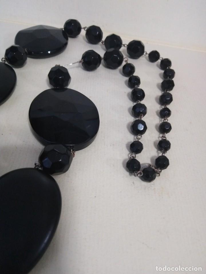Joyeria: Collar piedras negras facetadas de la marca. MANGO - Foto 4