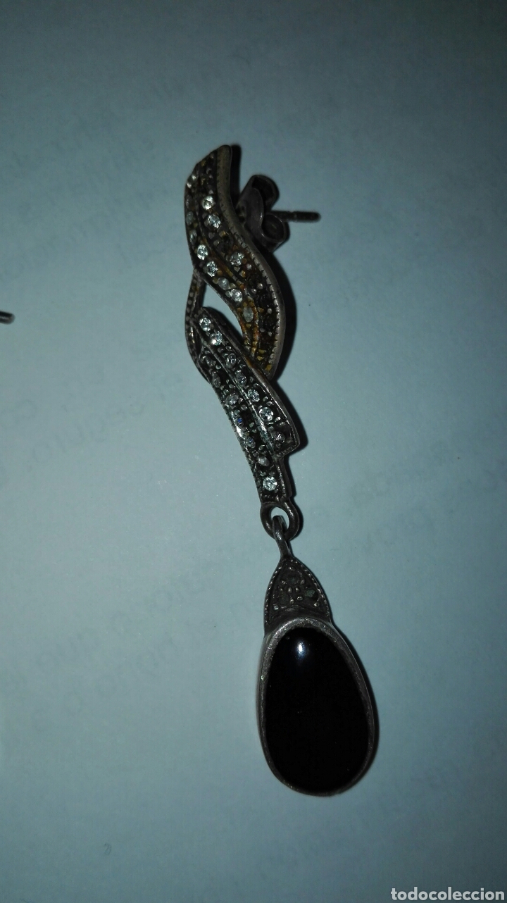 Joyeria: BONITOS PENDIENTE DE PLATA ISABELINOS - Foto 2