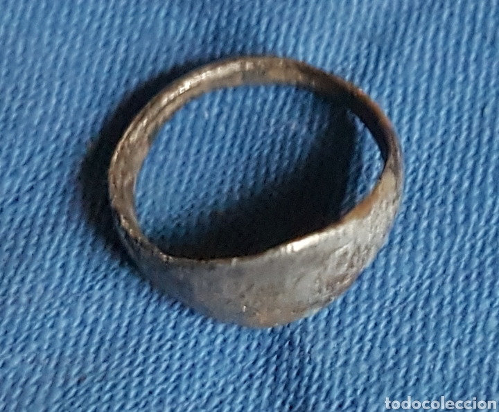 Joyeria: Antiguo y peque&ntilde;o anillo plata con espiga - Foto 2