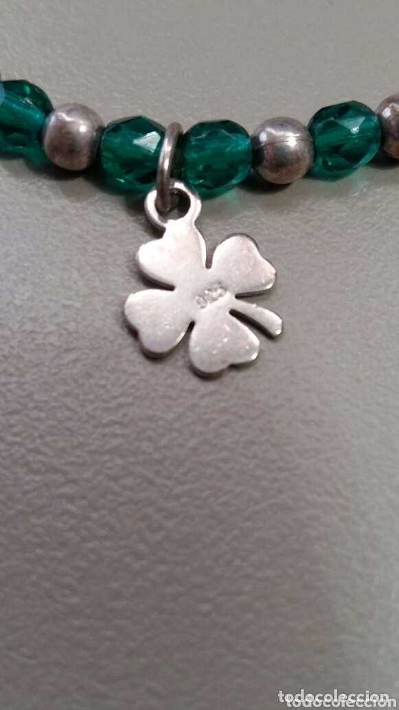 Joyeria: Bonito brazalete con tr&eacute;bol - Foto 2