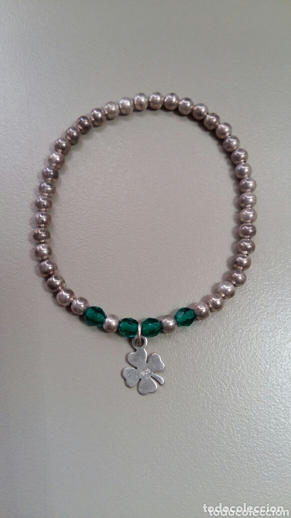 Joyeria: Bonito brazalete con tr&eacute;bol - Foto 1