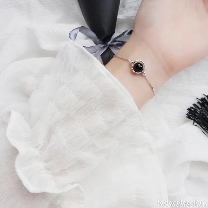 Joyeria: Pulsera de Plata y &Aacute;gata negra ENV&Iacute;O GRATIS!! - Foto 2