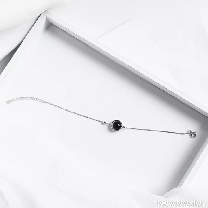 Joyeria: Pulsera de Plata y &Aacute;gata negra ENV&Iacute;O GRATIS!! - Foto 3