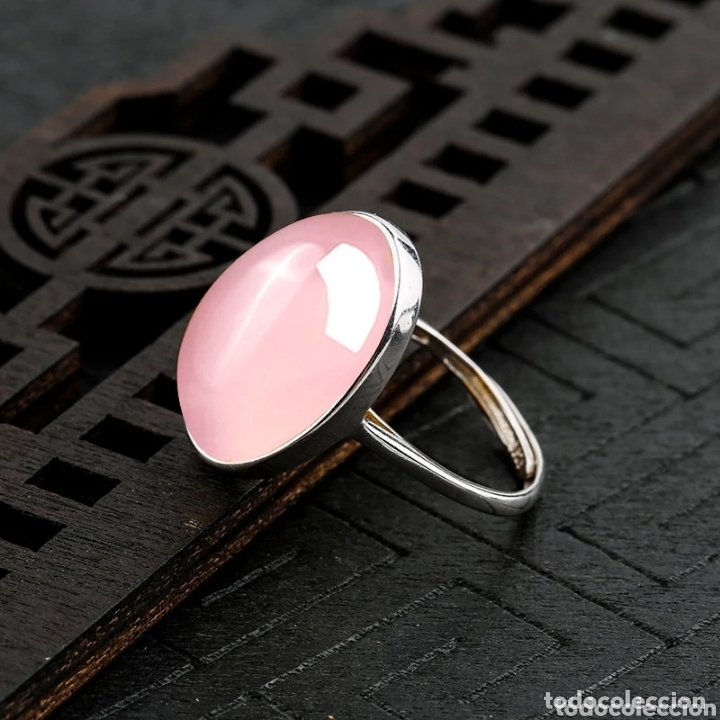 Joyeria: Anillo de Plata y Cuarzo Rosa ENV&Iacute;O GRATIS!! - Foto 1