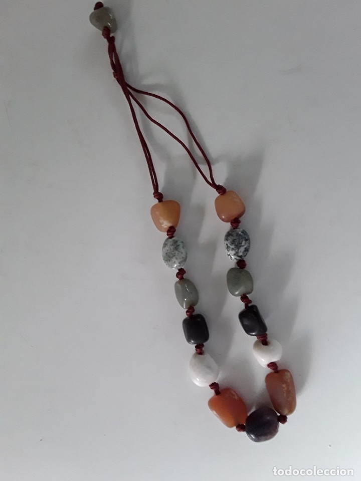 Joyeria: Collar de &aacute;gatas de diferentes colores - Foto 1