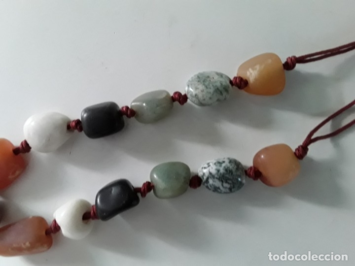 Joyeria: Collar de &aacute;gatas de diferentes colores - Foto 2