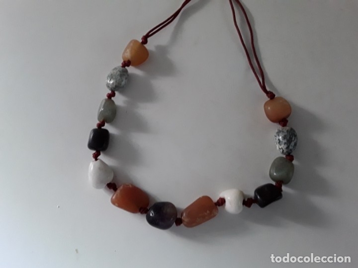 Joyeria: Collar de &aacute;gatas de diferentes colores - Foto 5