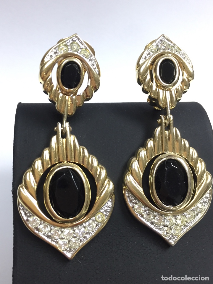 Joyeria: Pendientes chapados de oro - Foto 3