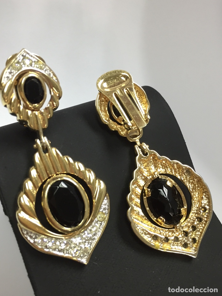 Joyeria: Pendientes chapados de oro - Foto 5