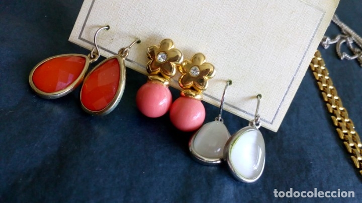 Joyeria: Lote miscel&aacute;nea de pendientes, pulsera etc - Foto 2