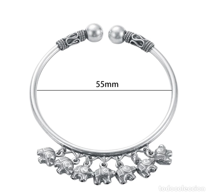 Joyeria: Pulsera de Plata Elefantes ENV&Iacute;O GRATIS!! - Foto 4