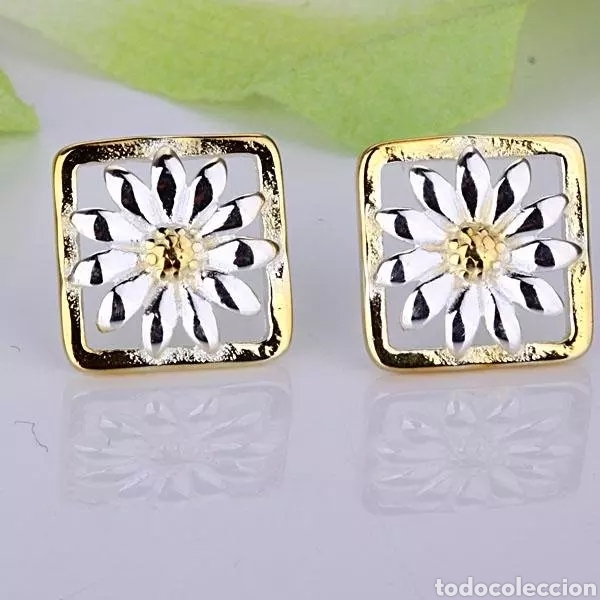 Joyeria: Pendientes ba&ntilde;ados en Plata ENV&Iacute;O GRATIS!! - Foto 1